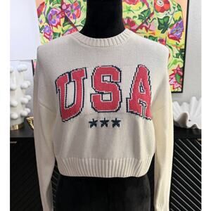 GRAYSON THREADS Women's USA Sweater Size XS